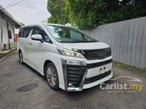 2021 Toyota Vellfire 2.5 Z Golden Eyes MPV