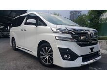 2016 Toyota Vellfire 3.5 VL MPV NO MORE GST UNREG PROMO CALL 0193839680 CHONG