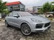 Recon [29K/KM] HUGE SPEC SPORT CHRONO PANORAMIC ROOF BLACK INTERIOR 2019 Porsche Cayenne 2.9 S Coupe FULLY LOADED