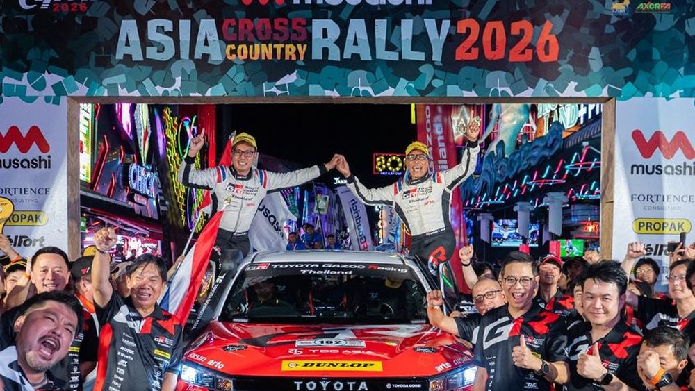 TOYOTA GAZOO Racing Thailand ส่ง Hilux TRAVO ลุย AXCR 2026