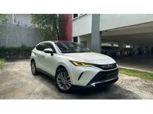 Black Interior 4A 2021 Toyota Harrier 2.0 Z Panoramic Roof HUD DIM BSM Free 6 Years Warranty