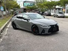 2023 Lexus IS 300 2.0 F Sport Sedan CLEAR STOCK UNIT 7 YEARS WARRANTY UNLIMITED MILLAGE-READY STOCK