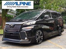 2017 Toyota Vellfire 2.5 Z Golden Eyes ( Full Spce ) MOC Mega Offer Sale + Warranty Fee !!!