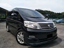 2006 Toyota Alphard 3.0 G 2 P/DOOR P/BOOT 7/SEAT 5/SPEED SUN+MOON ROOF FULL SEPC