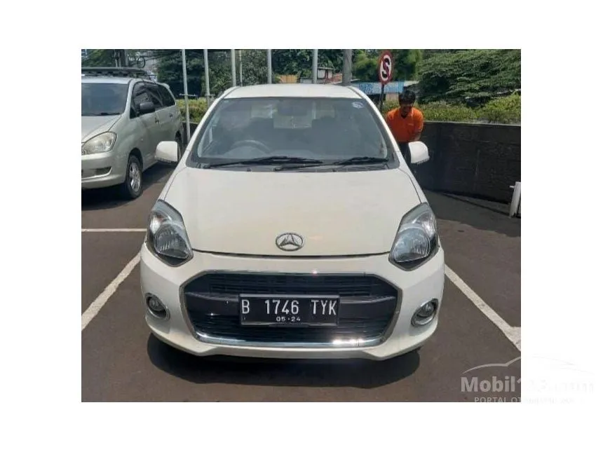 Jual Mobil Daihatsu Ayla 2014 X 1.0 di Jawa Barat Manual Hatchback Putih Rp 75.000.000
