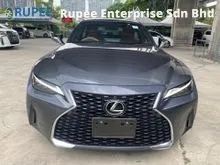 2021 Lexus IS 300 2.0 Turbo Luxury 360View Cam Sun Roof LED Light Paddle Shift Low Mileage Tip Top Condition Nice Car