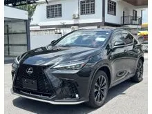 2023 Lexus NX350 F-SPORT - GRADE 5A / MARK LEVINSON / PANROOF / HUD / DIM / 4CAMERA /  2 TONE INT / LIKE NEW / FULL SPEC