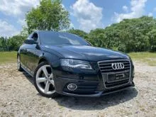 2010 Audi A4 2.0 TFSI ORI Quattro S Line Sedan B&O MMI FULL SERVICE RECORD