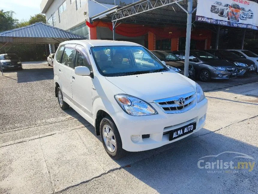 2010 Toyota Avanza E MPV