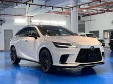 2023 Lexus RX 350 2.4 F Sport PANROOF 4-CAM HUD BSM