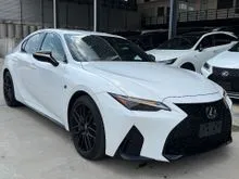 2021 Lexus IS 300 2.0 F Sport Mode Black Sedan(Unregistered)