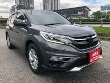 OTR PRICE 2016 Honda CR-V 2.0 (A)  SUV FACELIFT 1 OWNER 3 YRS WARRANTY REVERSE CAMERA PUSH START ELECTRONIC LEATHER SEAT CAR KING