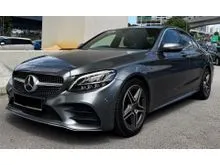 2020 Mercedes-Benz C200 2.0 TURBO AMG PERFECT CONDITION FULL SERVICE RECORD c300 FACELIFT