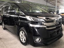 2017 TOYOTA VELLFIRE 2.5 X SPEC (4 YEARS WARRANTY) SPECIAL PROMOTION BAGI JADI JAA