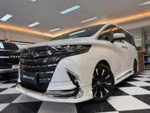 2024 Toyota Alphard 2.5 HEV Modelista MPV Nik2024 White On Black Km10rb Antik Pilot Seat Heater Seat #AUTOHIGH #BEST DEAL