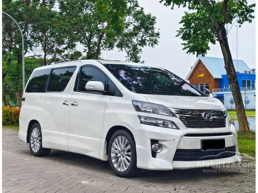 Jual Mobil Toyota Vellfire 2015 ZG 2.4 di DKI Jakarta Automatic Van Wagon Putih Rp 395.000.000