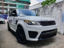 2016 Land Rover Range Rover Sport 5.0 SVR White