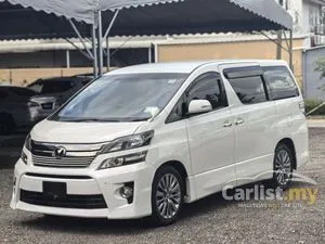 2013 Toyota Vellfire 2.4 Z Golden Eyes MPV