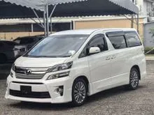 2013 Toyota Vellfire 2.4 Z Golden Eyes MPV