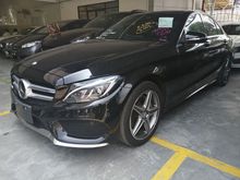 2014 Mercedes-Benz C180 1.6 AMG Sedan/FREE 5 YEARS WARRANTY/PUSH START