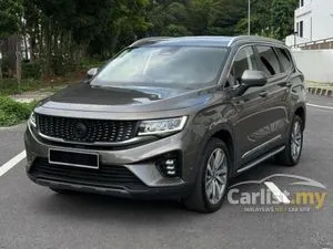 2023 Proton X90 1.5 Flagship-power seat-6 seats-sport mode-auto parking-low mileage-sunroof-clean interior-push start-tip top condition