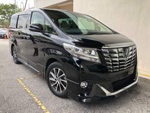 2015 Toyota Alphard 3.5 GF 15000KM ORIGINAL MILLAGE FULL SPEC MPV