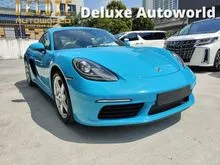 2017 Porsche 718 2.0 Cayman Coupe (READY STOCK) Unregistered