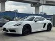 Used 2018 Porsche 718 2.0 Cayman Coupe