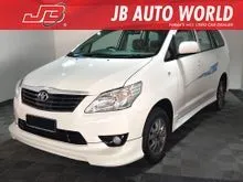 2012 Toyota Innova 2.0 (A) 2-Years Warranty