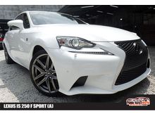 Lexus IS250 F SPORT 2.5(A)FULSPEC IS250 CBU LowMIL