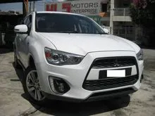2017 Mitsubishi ASX 2.0 (A) Sports Ltd New Facelift Model Factory Leather Seats Well Maintained Accident Free Running Daylight