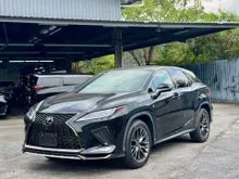 UNREG 2020 Lexus RX 300 F Sport BSM/HUD/4CAM/BLACK LEATHER SEAT **FREE 6 YEARS WARRNTY **CHEAPEST PROCCESSING FEES IN MARKET