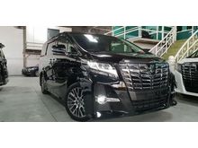2016 Toyota Alphard 2.5 G S C Package MPV JBL, 4 CAM, P CRASH,PILOT SEAT