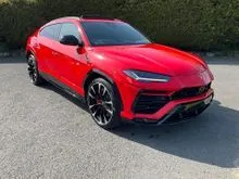 INCOMING STOCK 2022 Lamborghini Urus 4.0 SUV Red Colour,B&O Sound System,Panoramic Roof,Surround Camera,HUD2021, 2021,2023, 2023
