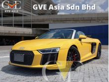 (RM 100,000 DISCOUNT) 2017 Audi R8 5.2L V10 Spyder