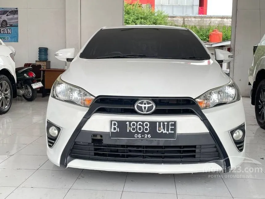 Jual Mobil Toyota Yaris 2016 E 1.5 di Jawa Barat Manual Hatchback Putih Rp 140.000.000