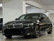 2023 BMW 320i 2.0 M SPORT FACELIFT (A) FULL SERVICE BMW 44K KM/WARRANTY BMW TILL 2028/POWER SEAT/PADDLE SHIFT/FULL LEATHER SEAT/REVERSE CAMERE
