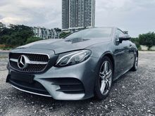 2018 MERCEDES BENZ E300 2.0T AMG COUPE SELENITE GREY UNREG