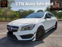 MERCEDES CLA45 AMG 2.0 (A) EDITION 1,FULL AMG SEAT,MEMORY SEAT,PADDLE SHIFT,SUNROOF,WE HAVE MORE CLA MODEL,CLA 250,CLA 200