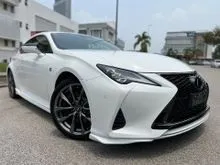 2022 Lexus RC 300 2.0 F SPORT COUPE S/ROOF, COOL & HEATED SEATS,ELEC STEERING JPN UNREG