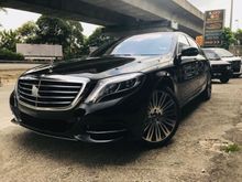 MERCEDES BENZ S400L AMG WTY 2024 2017,CRYSTAL BLACK IN COLOUR,REVERSE CAMERA,POWER BOOT,4 NEW TYRES,GPS SYSTEM,PANAROMIC ROOF,ONE DATO SRI OWNER