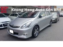2008 Toyota Wish 1.8 VVTI (A) REG 2011, CAREFUL OWNER, MILEAGE DONE 93K KM, 4 DISC BRAKE, REVERSE CAMERA, BODY KIT, 17