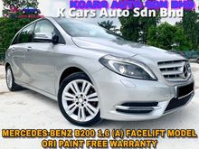 Mercedes-Benz B200 1.6 Sport Tourer ORI PAINT FREE WARRANTY