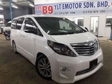 2008 Toyota Alphard 2.4 G sunroof & home theater