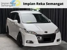 2013 Toyota WISH 1.8 S (Facelift Edition) Push Start/4 Disc Brake
