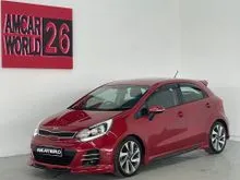 ORI2015 Kia Rio 1.4 UB FACELIFT SUNROOF 1 OWNER/1 YR WARRANTY/SPORT BODY KIT/ANDROID PLAYER