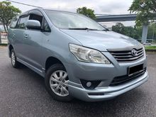2014 Toyota Innova 2.0 E MPV - FULL SPEC - FULL BODYKIT - LEATHER SEAT - LOW MILAGE
