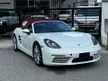 Recon 2019 Porsche 718 2.0 Boxster Convertible With Sport Chrono Sport Exhaust, Tip Top Condition Low Mileage Japan Spec - Cars for sale