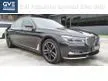 Used 2019 BMW 740Le 2.0 xDrive/Ori Mileage Only 50K/KM/Panaromic Roof/600W 16 Speakers Harmon Kardon Sound System/Rear Seat Entertainment/HUD/Power Boot - Cars for sale