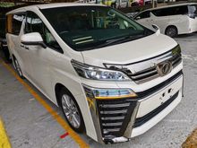 2018 Toyota Vellfire 2.5 ZA &pre-crash